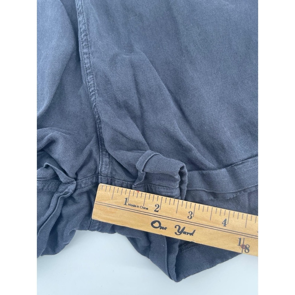 Faherty Sweat Shorts Women Size S Navy Elastic Waist Casual Lounge Soft - Picture 4 of 6
